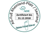 Zertifizierung AG-Fuß Logo AG Fuß
