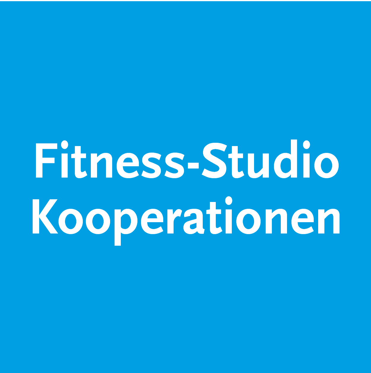 Fitness-Studio-Kooperationen