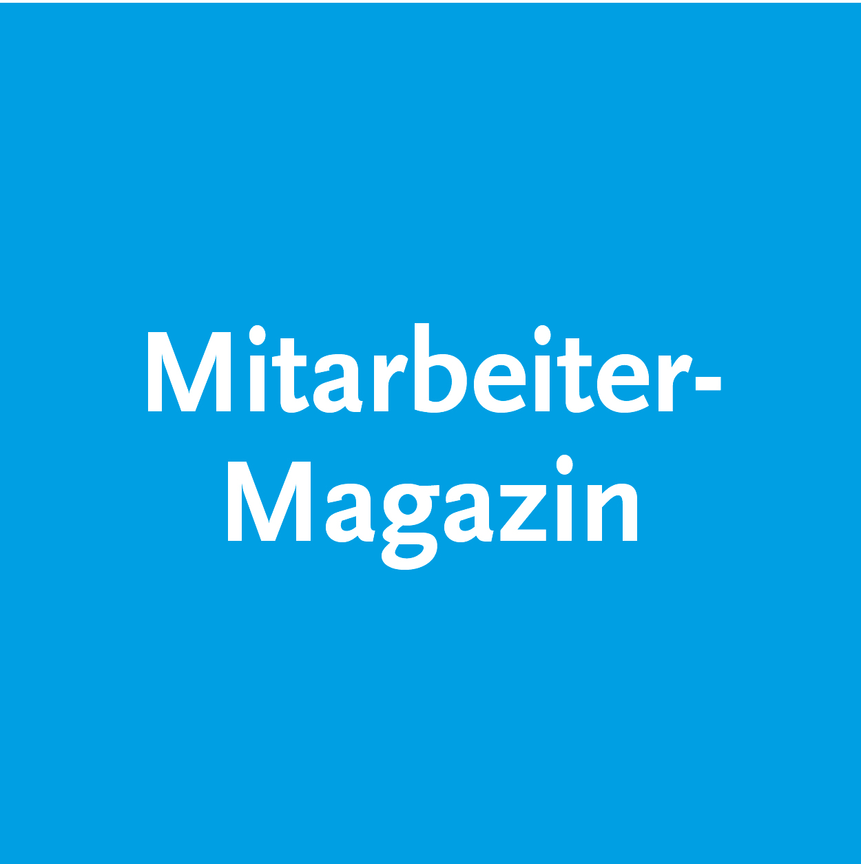 Mitarbeiter-Magazin