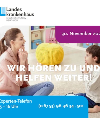 Experten-Telefon Sprachentwicklungsstörung