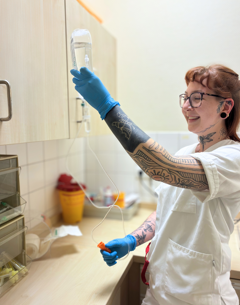 Lioba, Examinierte Pflegefachfrau RMF