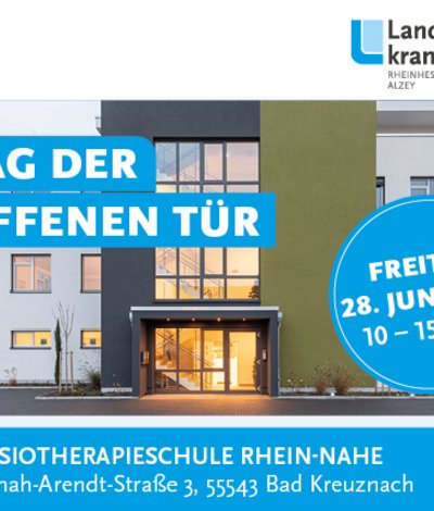 Titelbild Tag der offenen Tür Phyisotherapieschule Rhein-Nahe