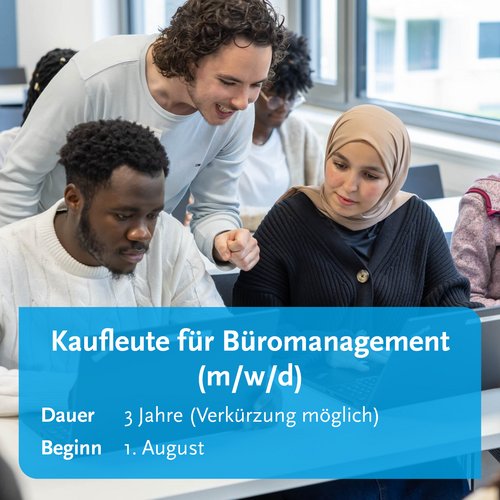 Ausbildung Kaufleute Büromanagement
