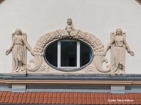 Klinik Viktoriastift Außenansicht Fenster