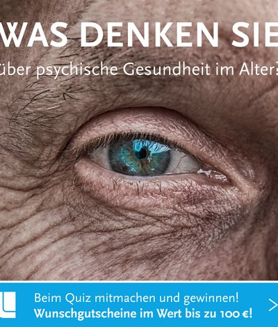 Umfrage psychische Gesundheit im Alter