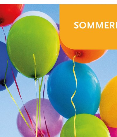 Titelbild Sommerfest im Park (Luftballons)