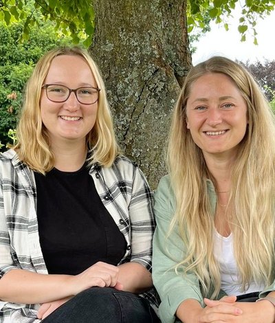 Pflegeexpertinnen Franziska Keip und Anne Degen