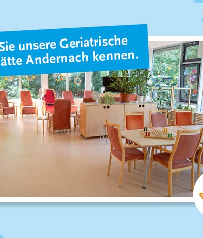 Symbolbild Tag der offenen Tür - Geriatrische Tagesstätte Andernach