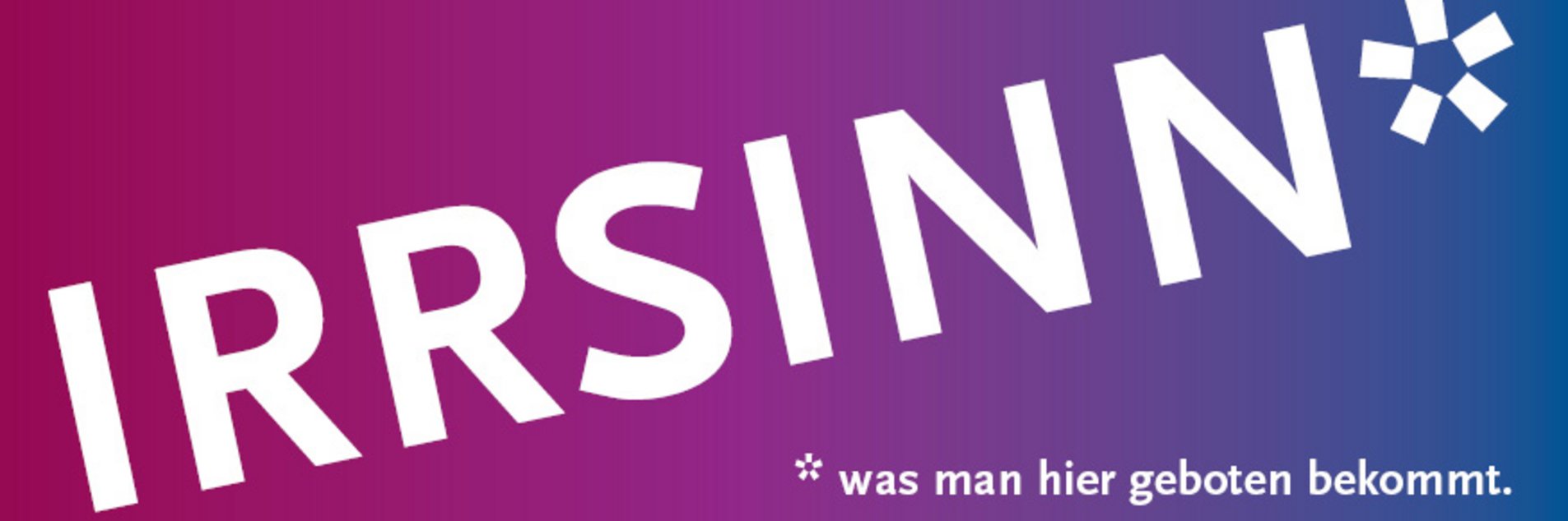Irrsinn, was man hier geboten bekommt