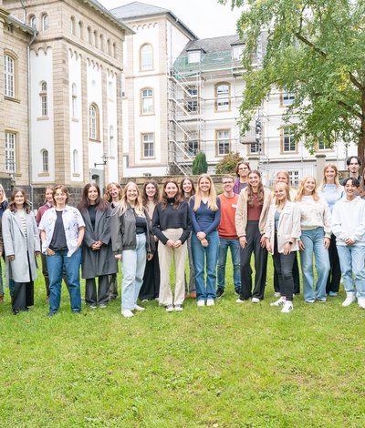 Beginn der Ausbildung an der Ergotherapieschule Andernach