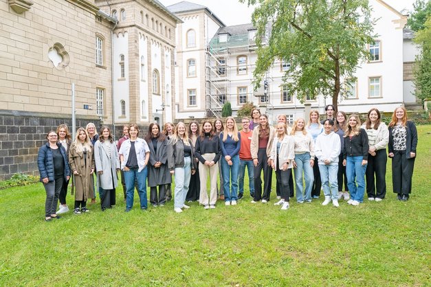 Beginn der Ausbildung an der Ergotherapieschule Andernach