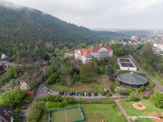 Klinik Viktoriastift Luftaufnahme 1