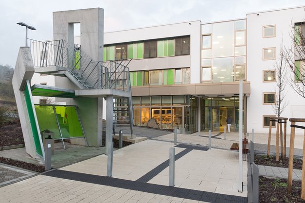 Das Gesundheitszentrum Glantal auf dem Liebfrauenberg in Meisenheim.