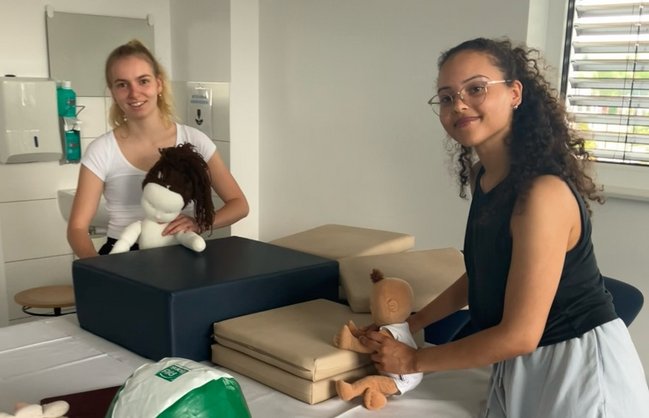 Impression Tag der offenen Tür Physiotherapieschule Rhein-Nahe