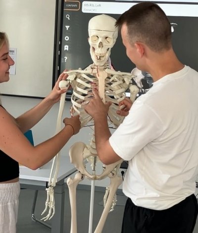Impression Tag der offenen Tür Physiotherapieschule Rhein-Nahe