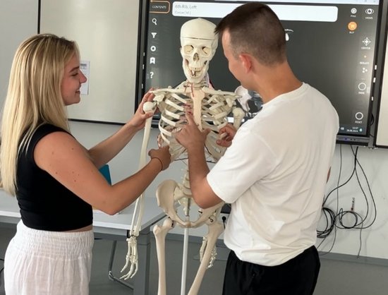 Impression Tag der offenen Tür Physiotherapieschule Rhein-Nahe
